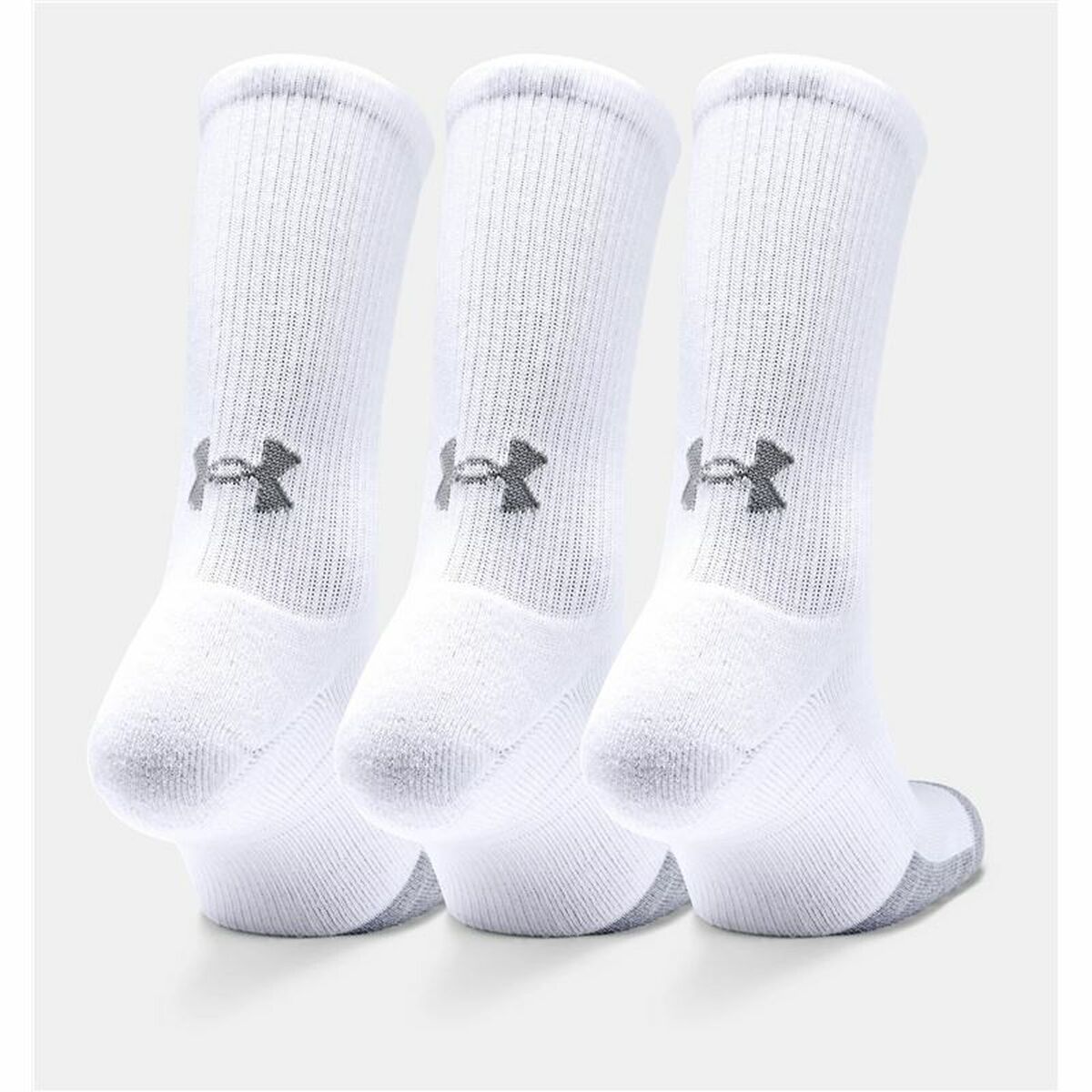 Sports Socks Under Armour Heatgear White