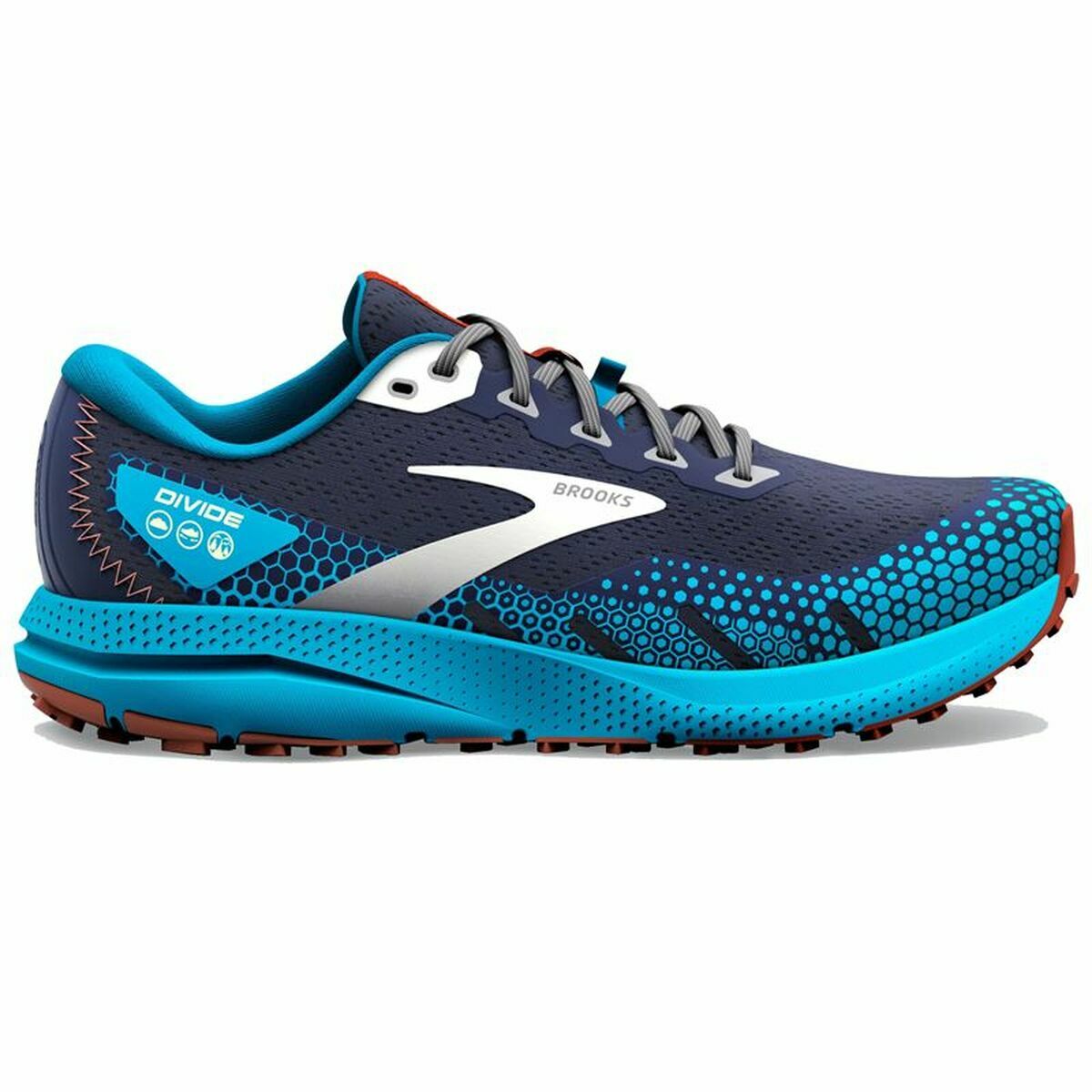 Running Shoes for Adults Brooks Divide 3 Men Dark grey