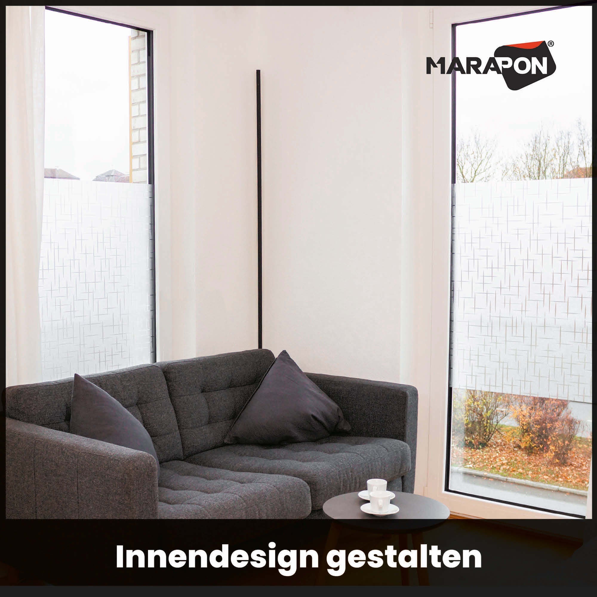 Sternenfolie matt für Fenster & Türen