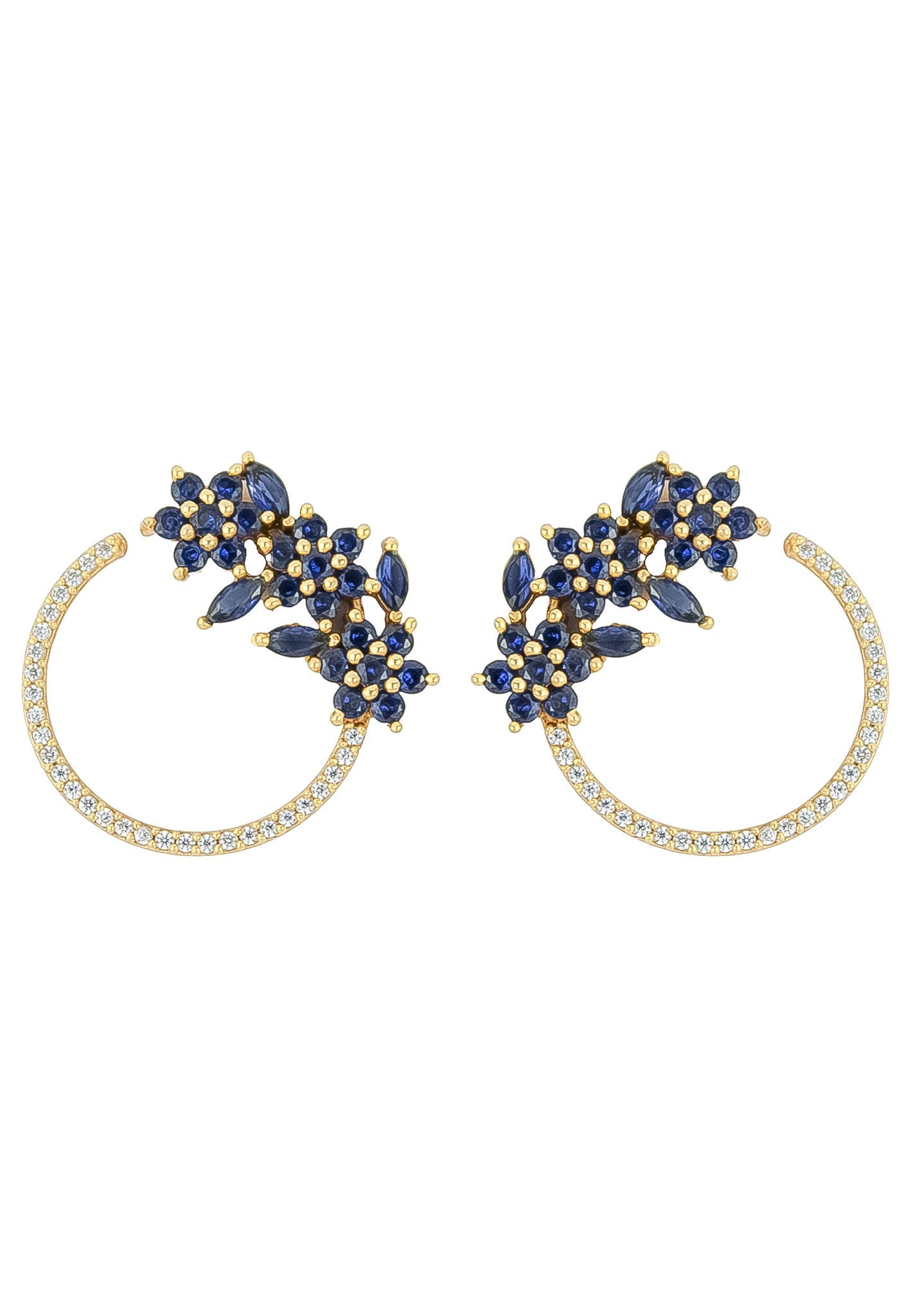 Golden Salamander Earrings