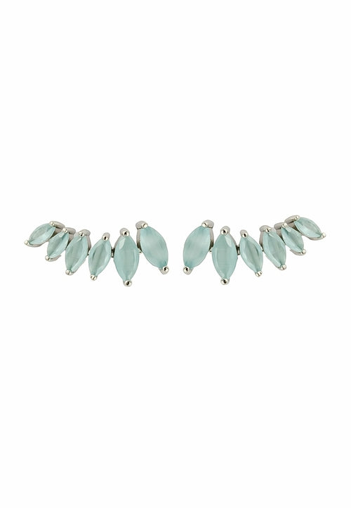 Silver Stepping Earrings