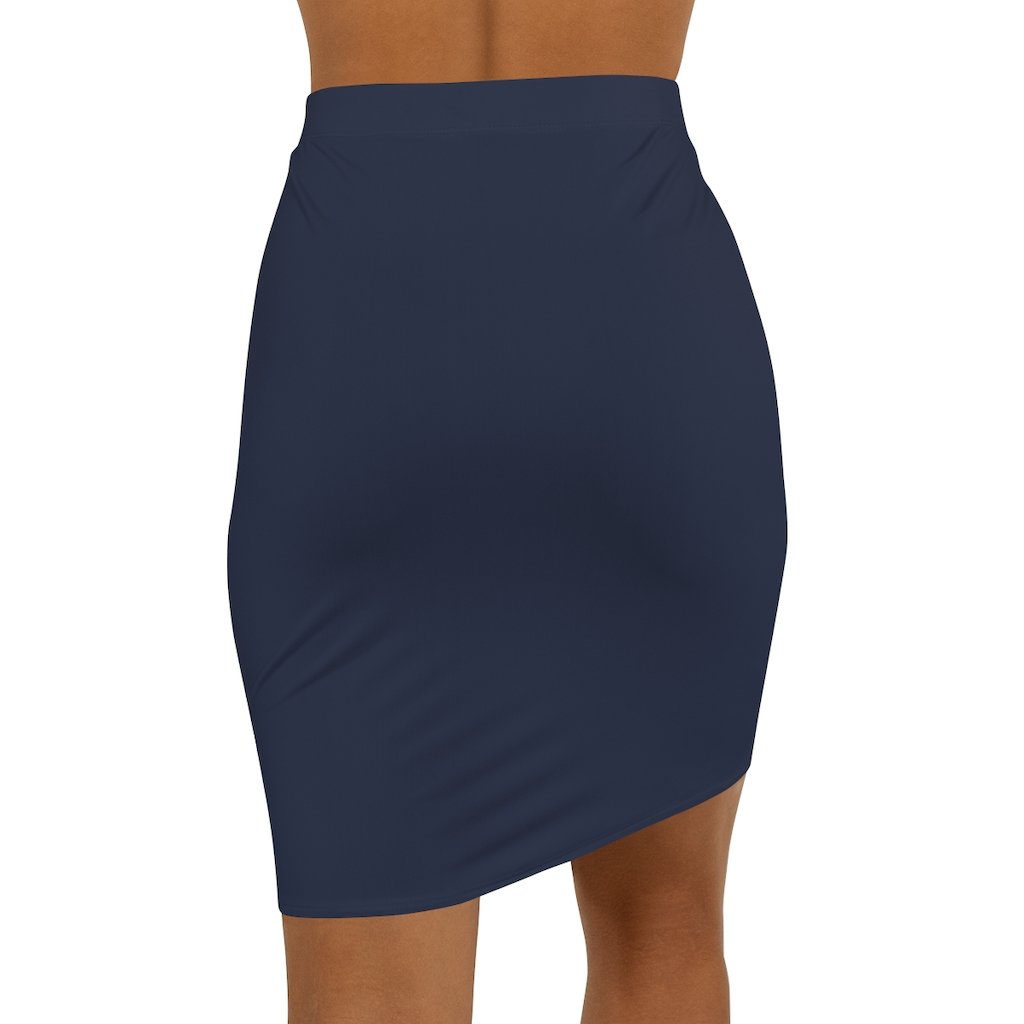 Womens Skirt, Navy Blue Pencil Skirt