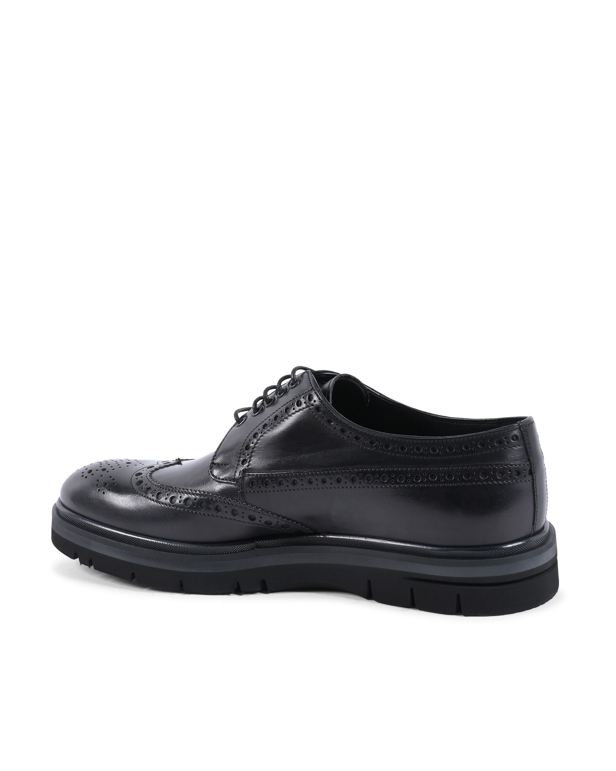 Dee Ocleppo Mens Brogue Shoes EB138 VITELLO NERO