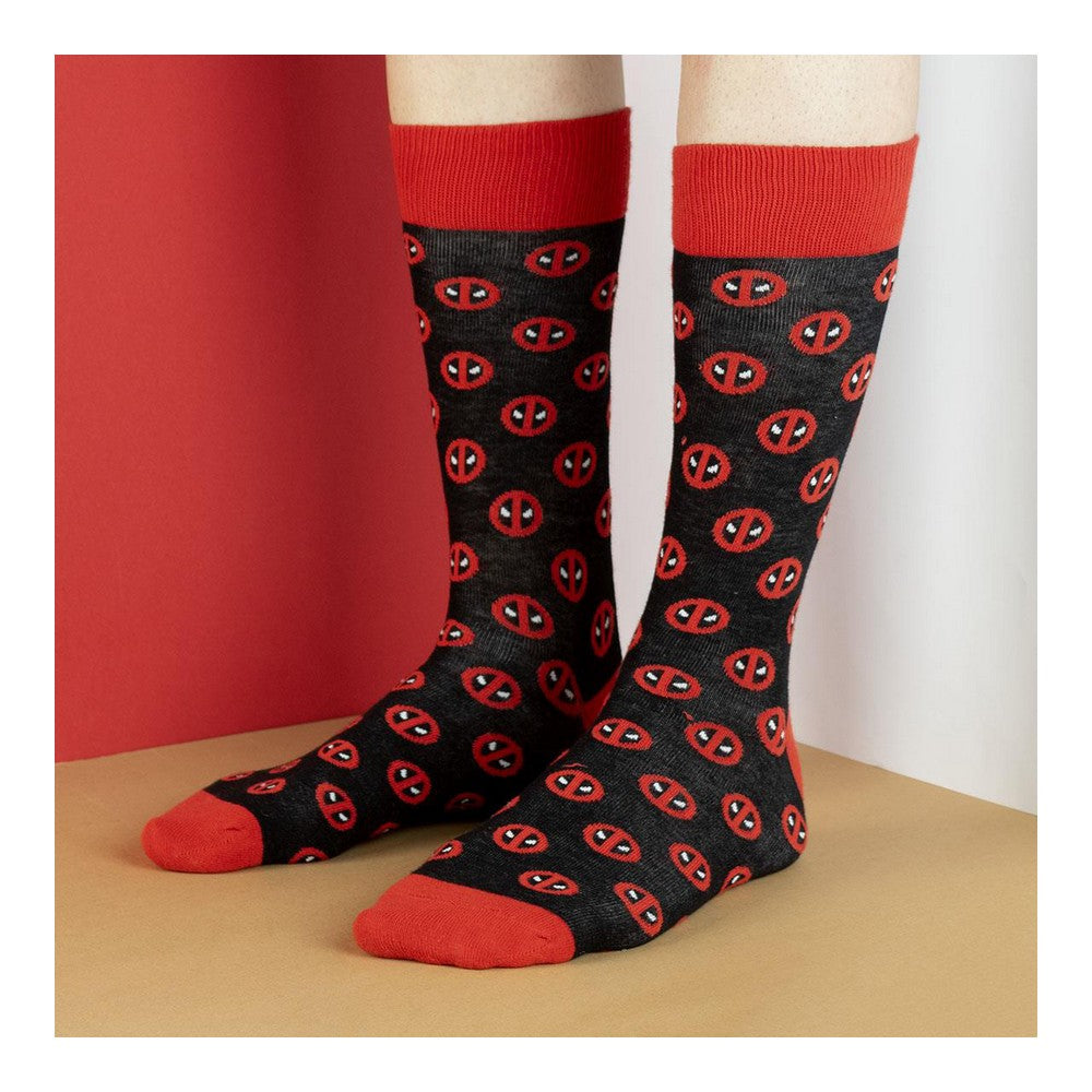 Socks Deadpool Black