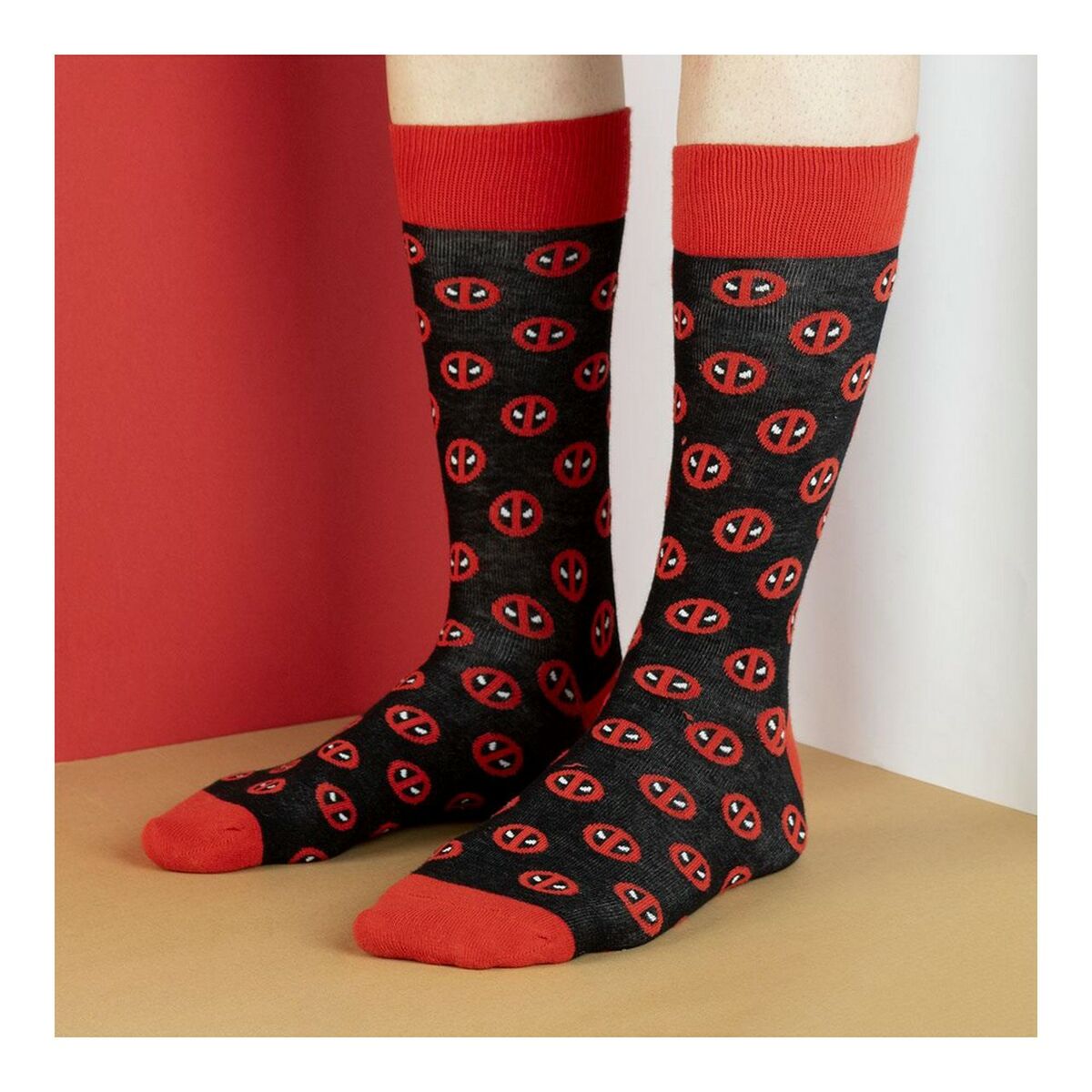 Socks Deadpool Black
