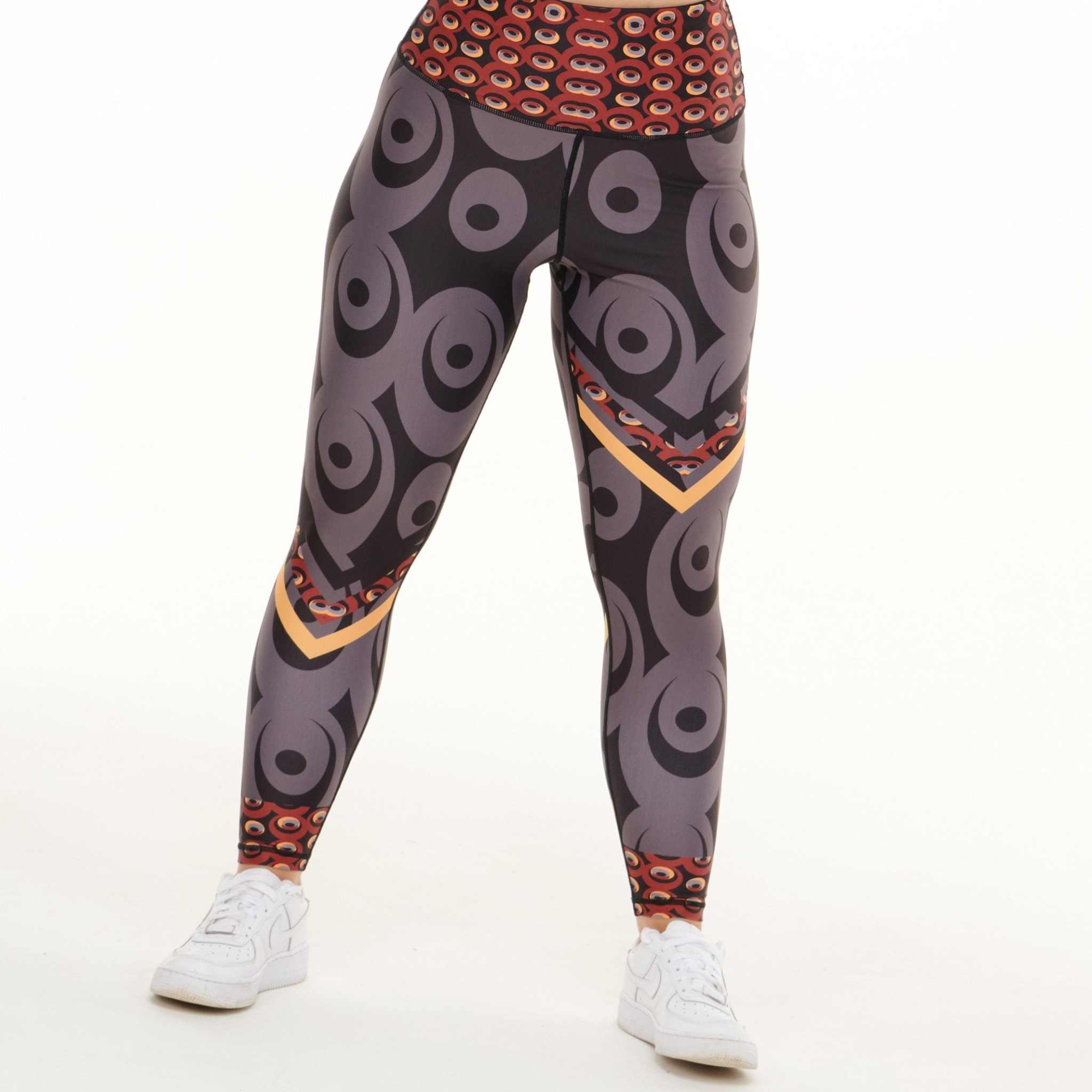 Siefay On Iron Red Splash Leggings