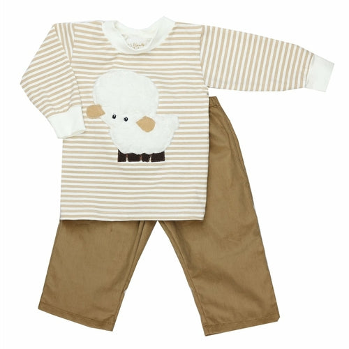 Little Lamb Infant Toddler Boys Pant Set