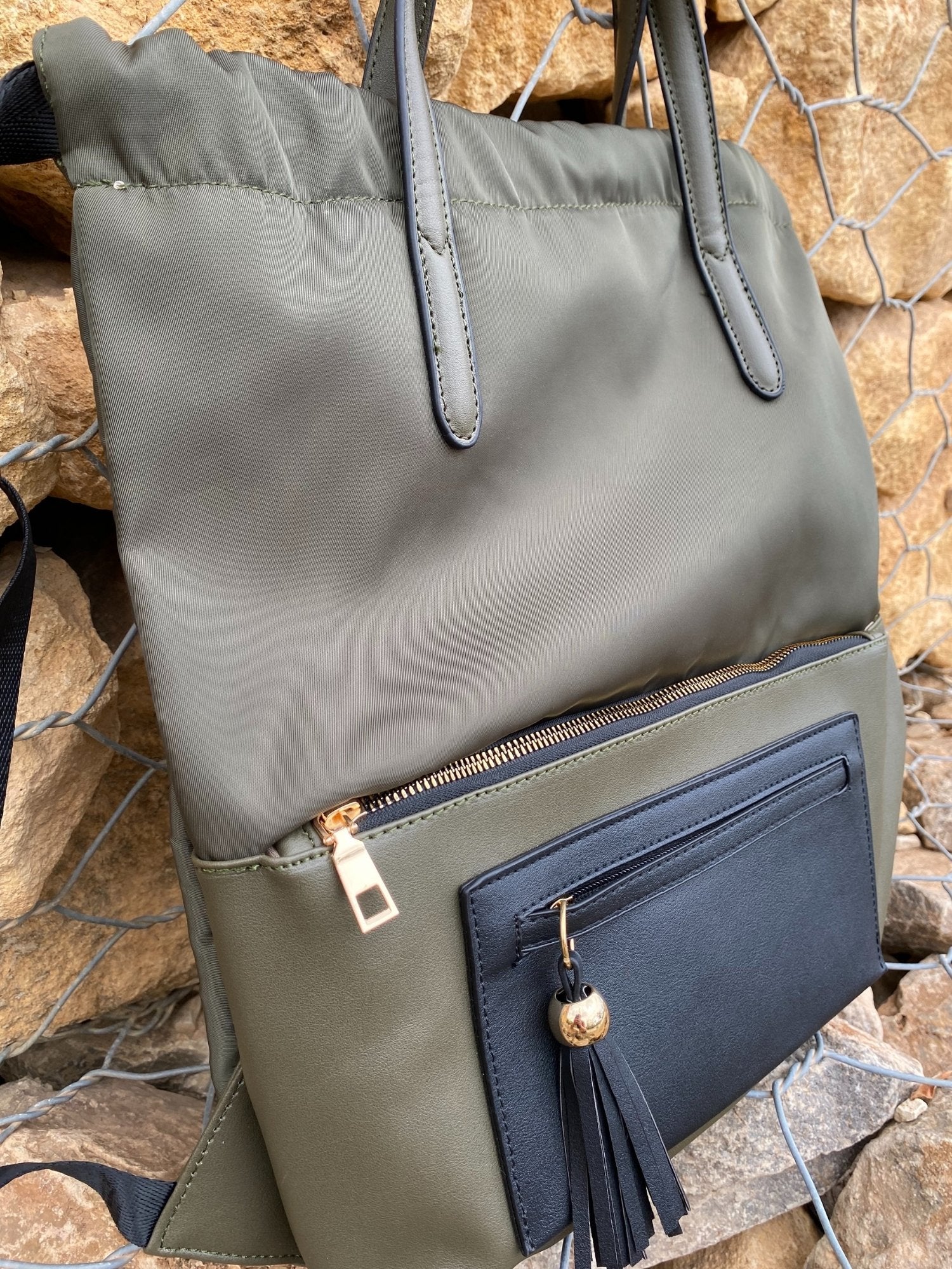 Green&Black Backpack