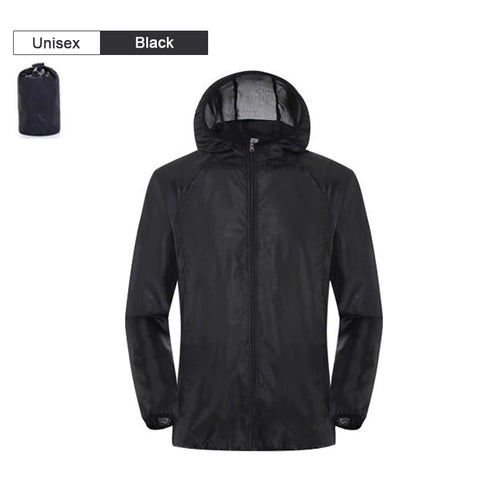 Men Women Hiking Jacket Waterproof Quick Dry Camping Hunting Clothes