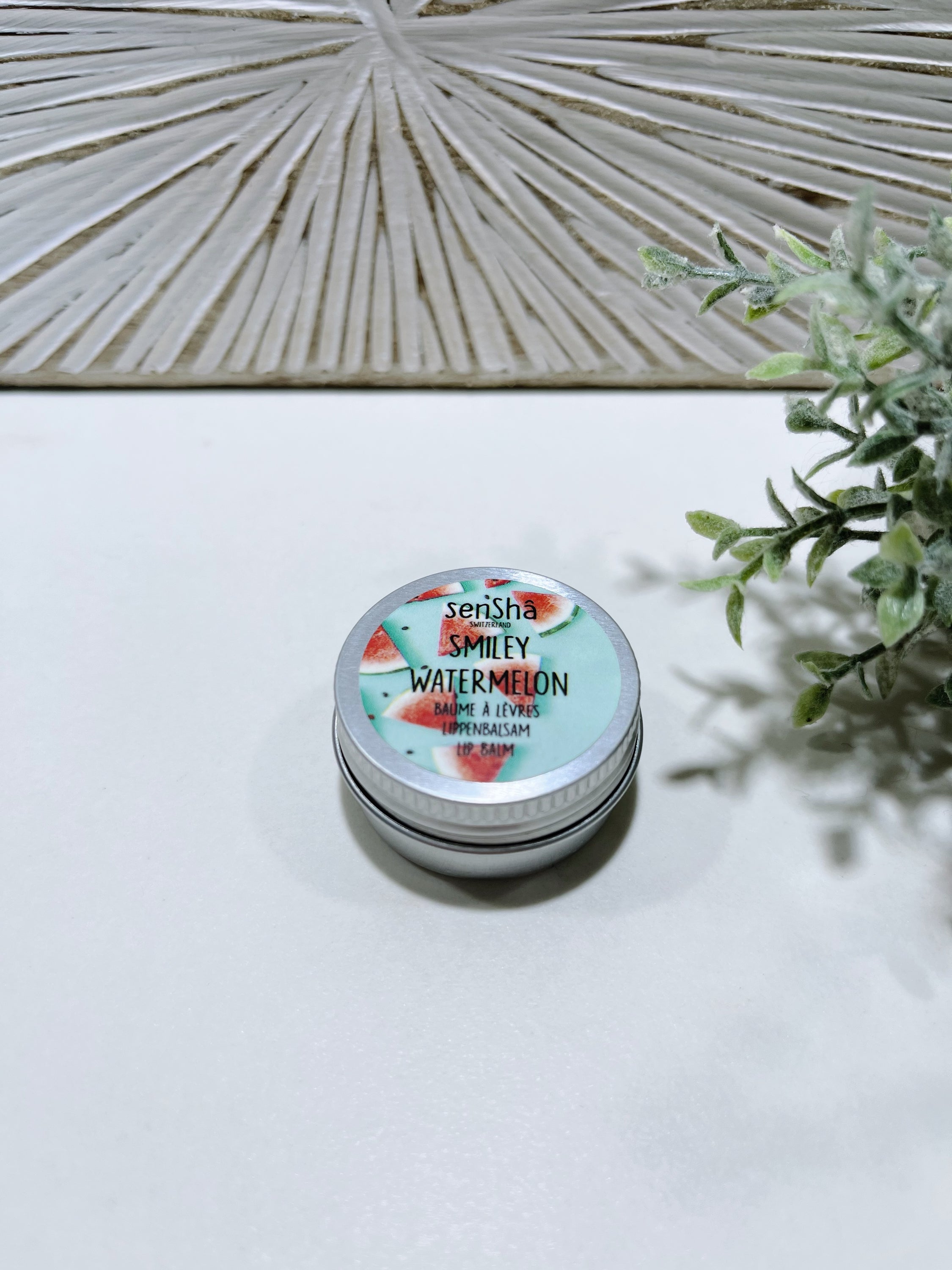 Smiley Watermelon 10ml Baume à lèvres en pot