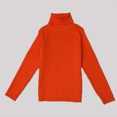 LILIGIRL Baby Girls Winter Turtleneck Sweater Clothes 2022 Autumn Boys