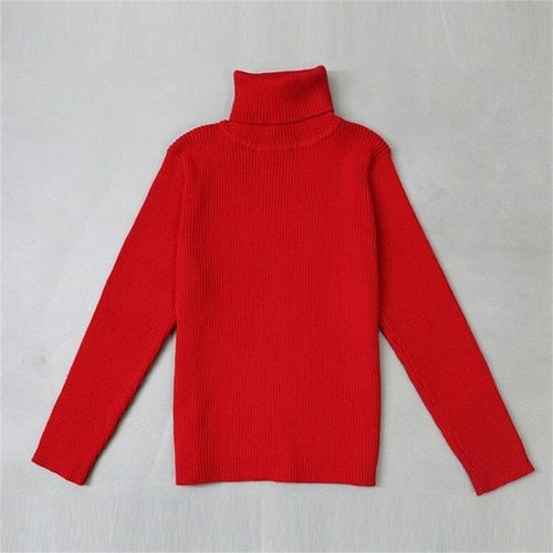 LILIGIRL Baby Girls Winter Turtleneck Sweater Clothes 2022 Autumn Boys