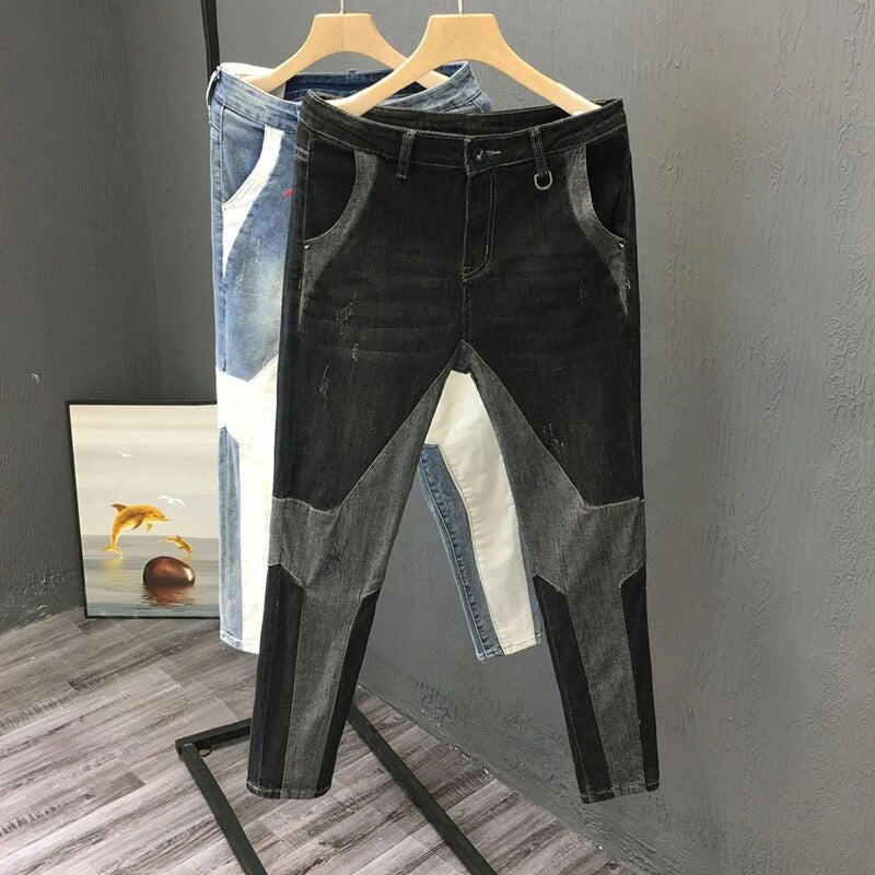 Men Clothing Jeans Men 2023 New Spring Summer Handsome Personality