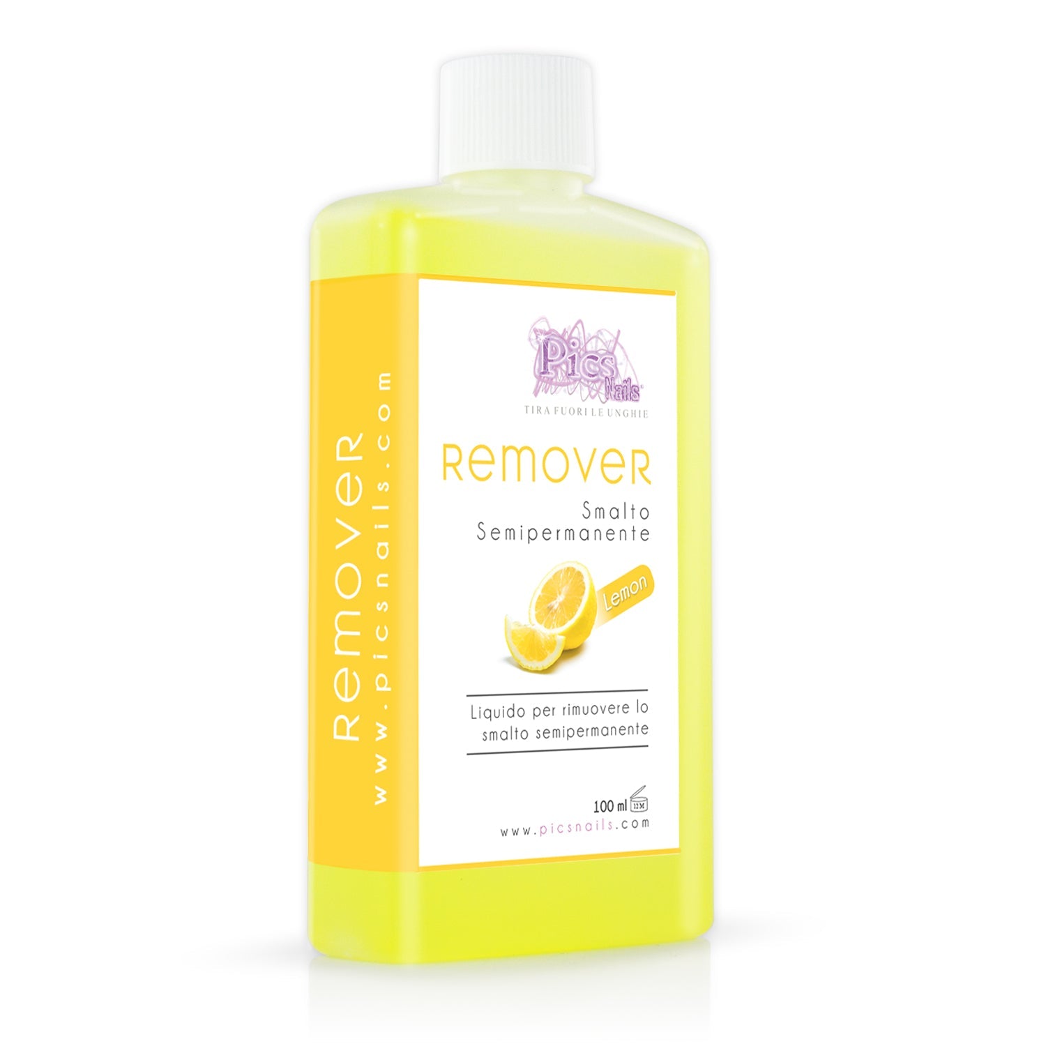 Remover Smalto Semipermanente Limone 100 ml