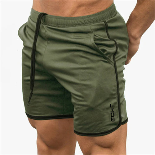 Men Fitness Shorts Summer Gyms Workout Male Breathable Mesh shorts