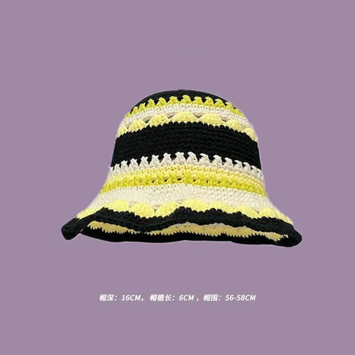 Handmade Knitted Bucket Hat