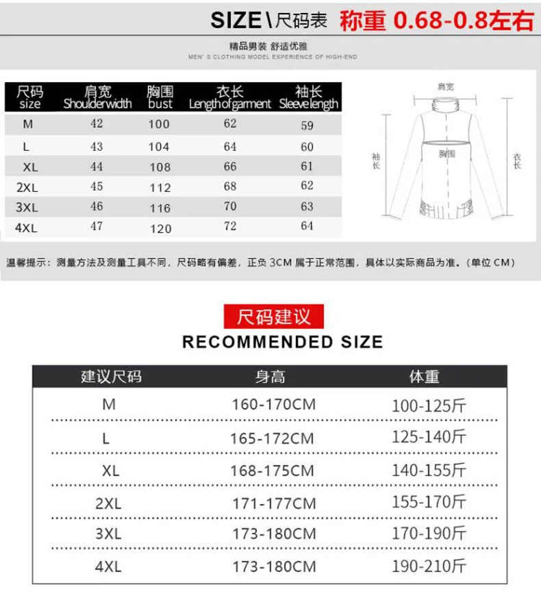 2023 autumn and winter new cashmere padded warm casual men&