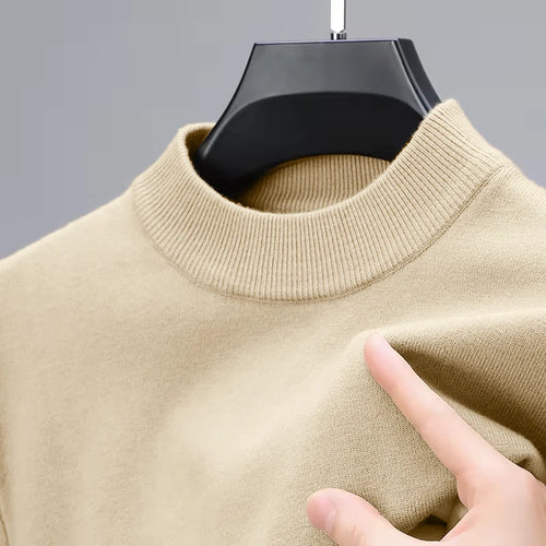 Half Turtleneck Knitwear Sweater New Autumn/Winter Mock Neck