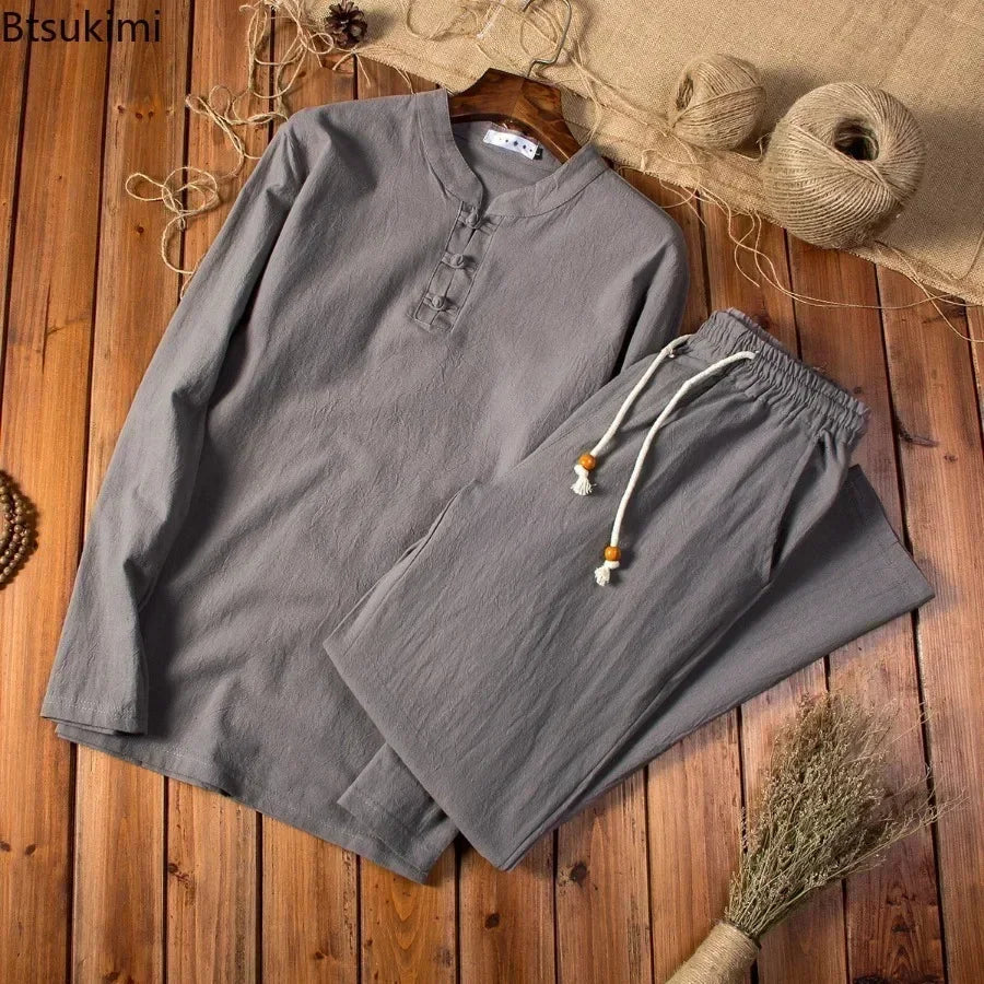 Cotton Linen Men&