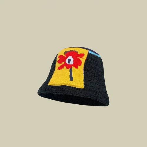 Handmade Knitted Bucket Hat