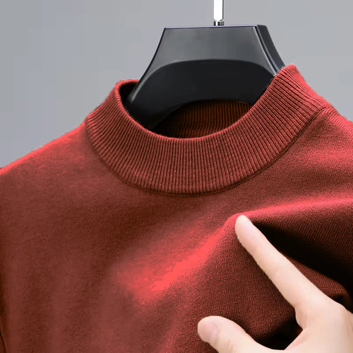 Half Turtleneck Knitwear Sweater New Autumn/Winter Mock Neck