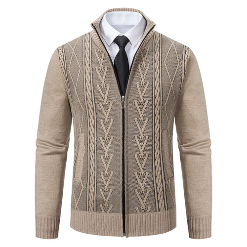2023 autumn and winter new cashmere padded warm casual men&