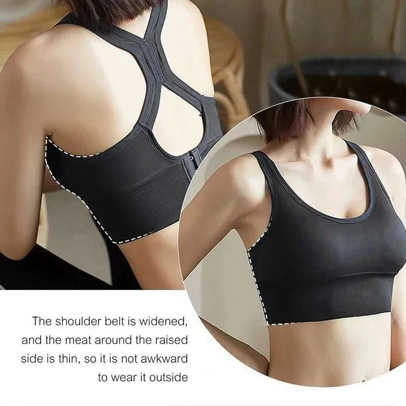 Sexy Sports Bras Racerback Yoga Bra Tank Top Women Fitness Gym