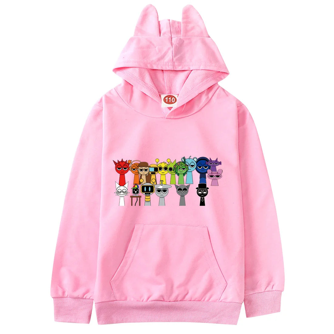 Sprunki Cartoon Toddler Teen Girls Sweatshirts Spring Autumn Coat