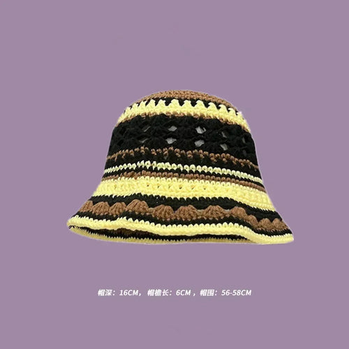 Handmade Knitted Bucket Hat