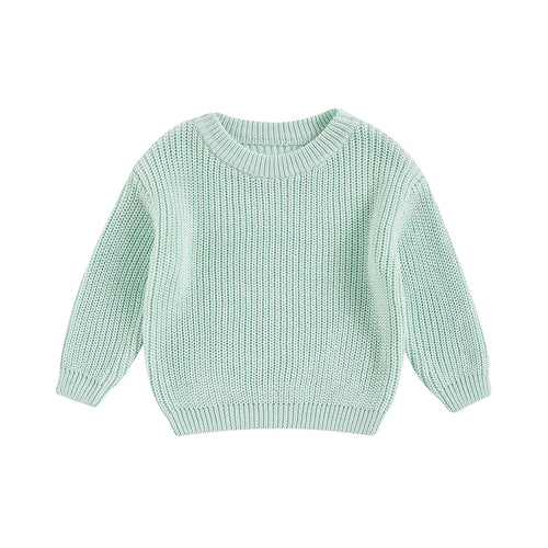 Suefunskry Newborn Baby Girl Boy Knitted Long Sleeve Autumn Winter