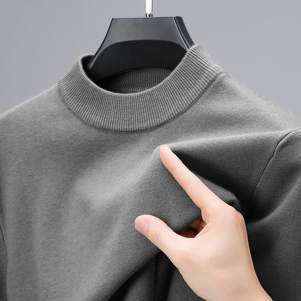 Half Turtleneck Knitwear Sweater New Autumn/Winter Mock Neck