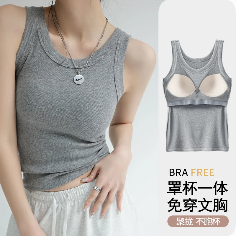 Ribbed Knitted Tops Neck Summer Basic Shirts White Black Casual Sport