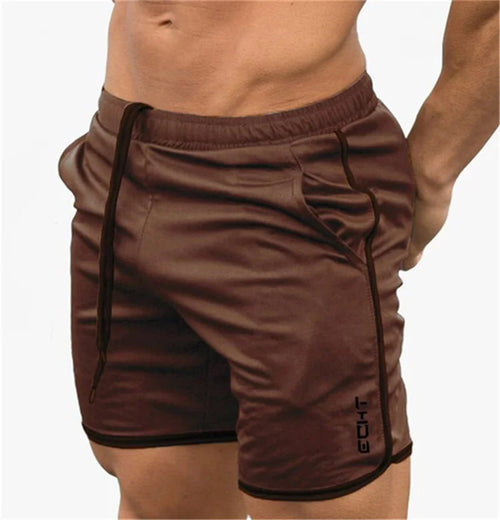 Men Fitness Shorts Summer Gyms Workout Male Breathable Mesh shorts