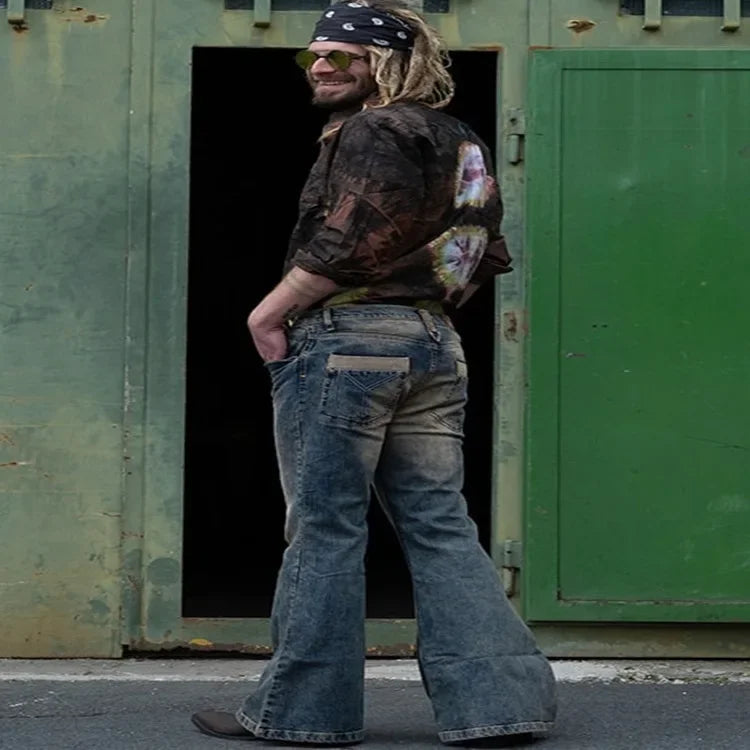 European and American Punk Retro Men&