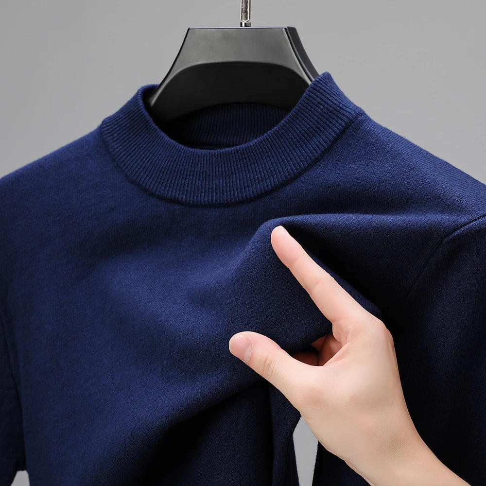 Half Turtleneck Knitwear Sweater New Autumn/Winter Mock Neck