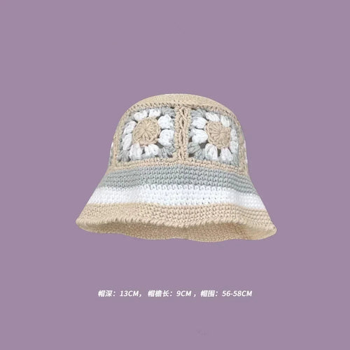Handmade Knitted Bucket Hat