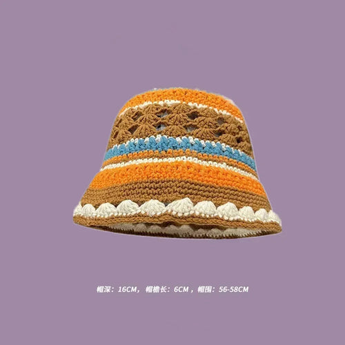 Handmade Knitted Bucket Hat