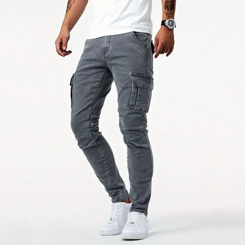 Korean Style Softener Skinny Ankle-Length Jeans for Men&