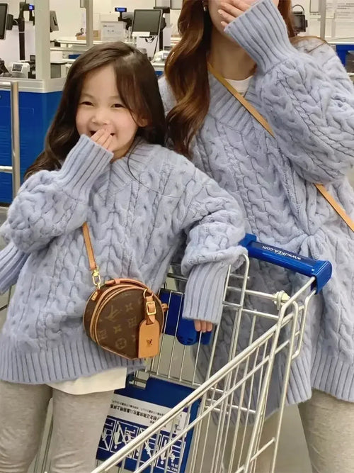 2022 Sweater V-neck Collar Full Sleeve Regular Length Pullover Thick
