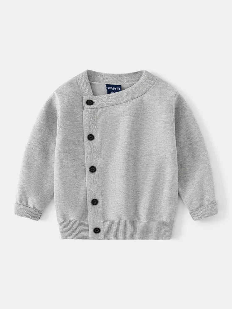 LJMOFA Autumn Brand New Children Baby Knitwear For Boys Girls Kids
