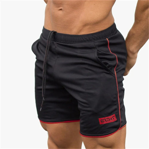 Men Fitness Shorts Summer Gyms Workout Male Breathable Mesh shorts