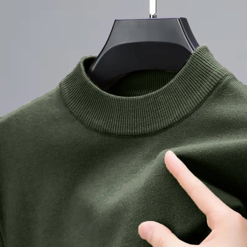 Half Turtleneck Knitwear Sweater New Autumn/Winter Mock Neck