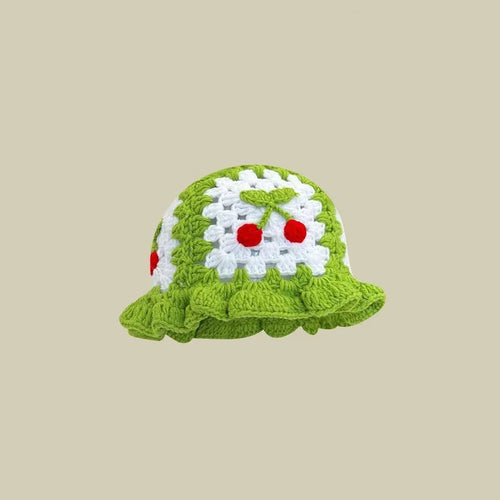 Handmade Knitted Bucket Hat