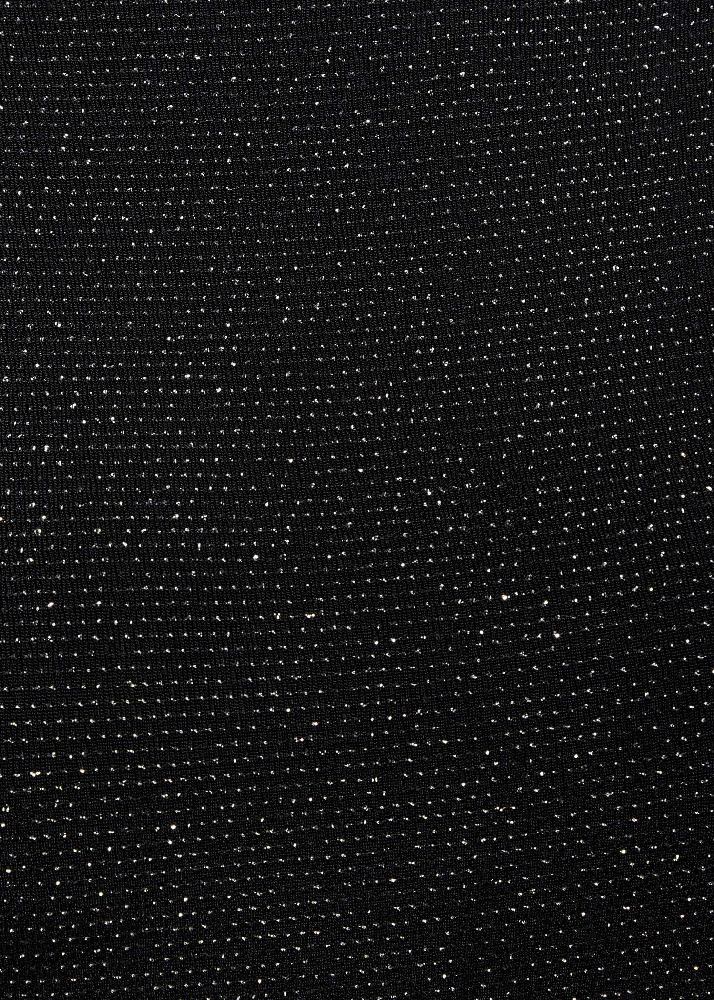 Black Cowl Back Gown