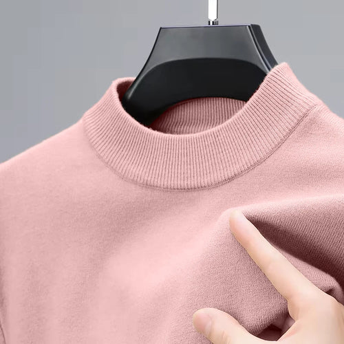 Half Turtleneck Knitwear Sweater New Autumn/Winter Mock Neck