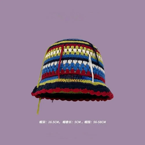 Handmade Knitted Bucket Hat