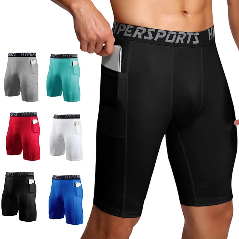 2023 Compression Shorts Men Summer Sportswear Training Tights Gym