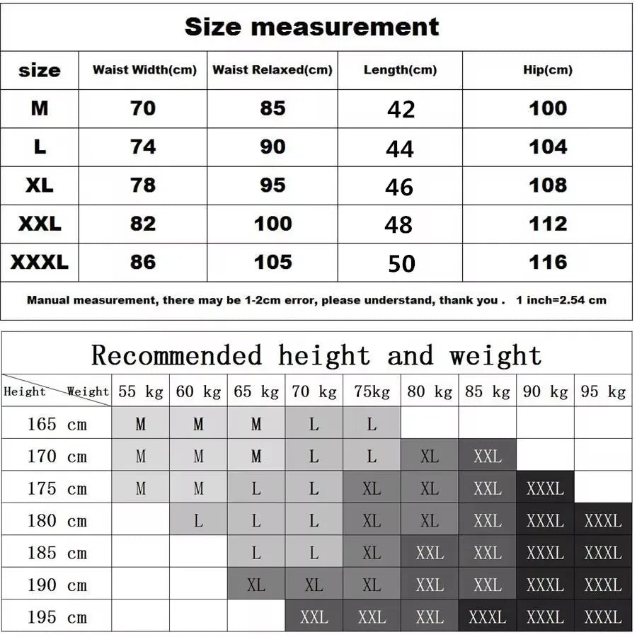 Men Sport Shorts Sportswear Double-deck Running Shorts 2 In 1 Beach