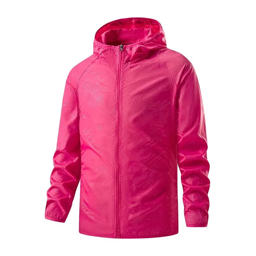 LNGXO Men Women Waterproof Hiking Jackets Sun Protection Windbreaker