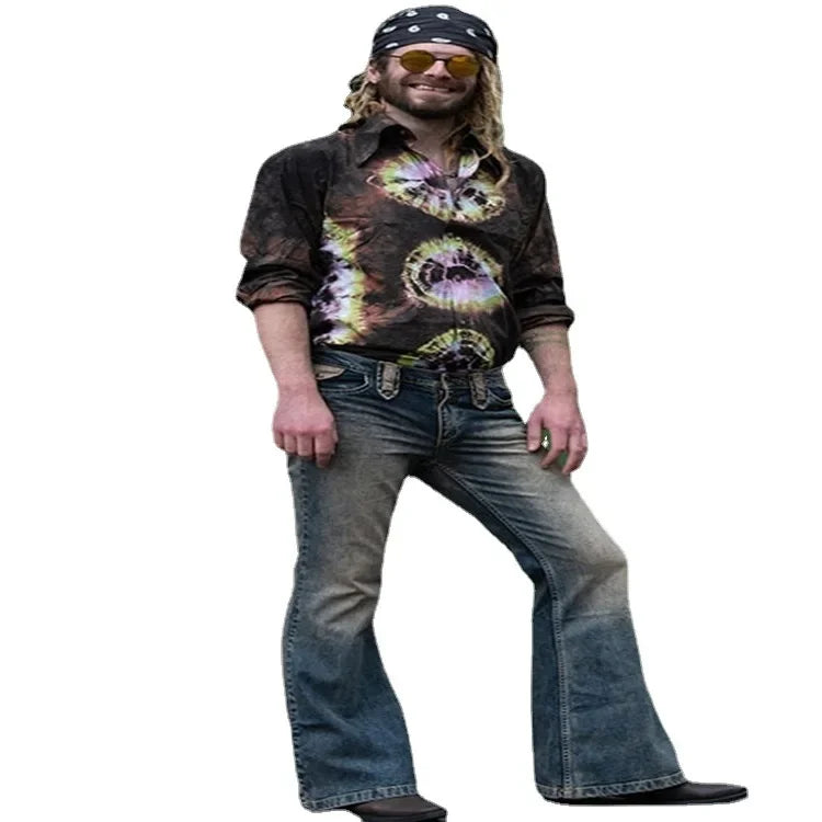 European and American Punk Retro Men&
